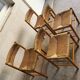 4 vintage chairs Dordogne model by Robert Sentou