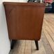 Pair of night table feet compass bedside end of vintage sofa old 1950 1960 retro