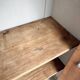Antique parisian glass cabinet art deco display case