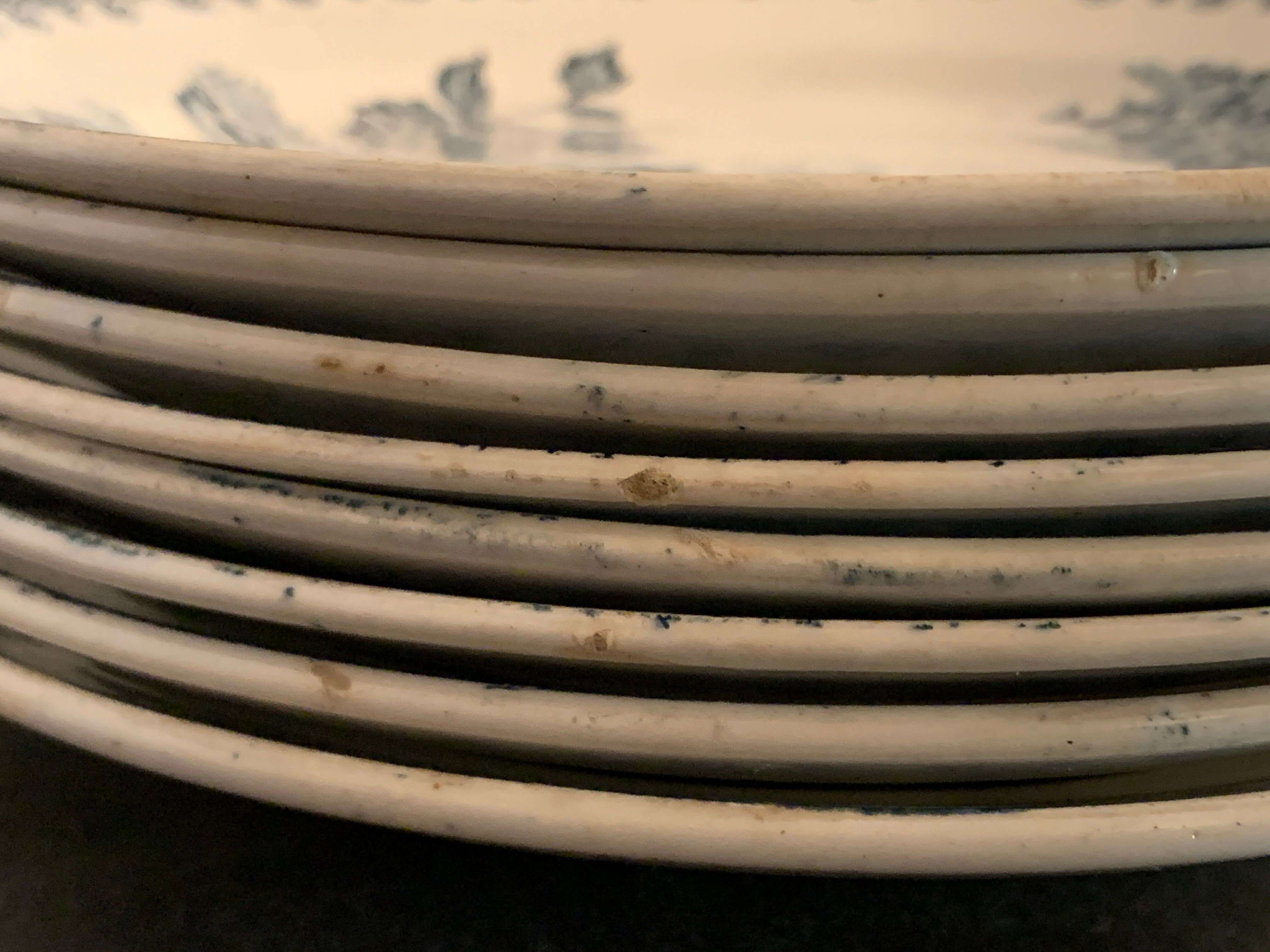 8 dessert plates St Amandinoise St Amand, model Margot