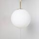 Vintage pendant lights by Glashutte limburg, 1970s