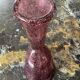 Mouth-blown glass vase Dimension: height -28 cm- diameter low-11cm-