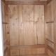 Parisian wardrobe with one door
