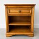 Wooden bedside table