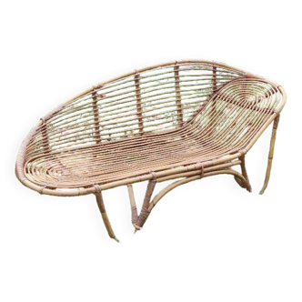 Rattan daybed