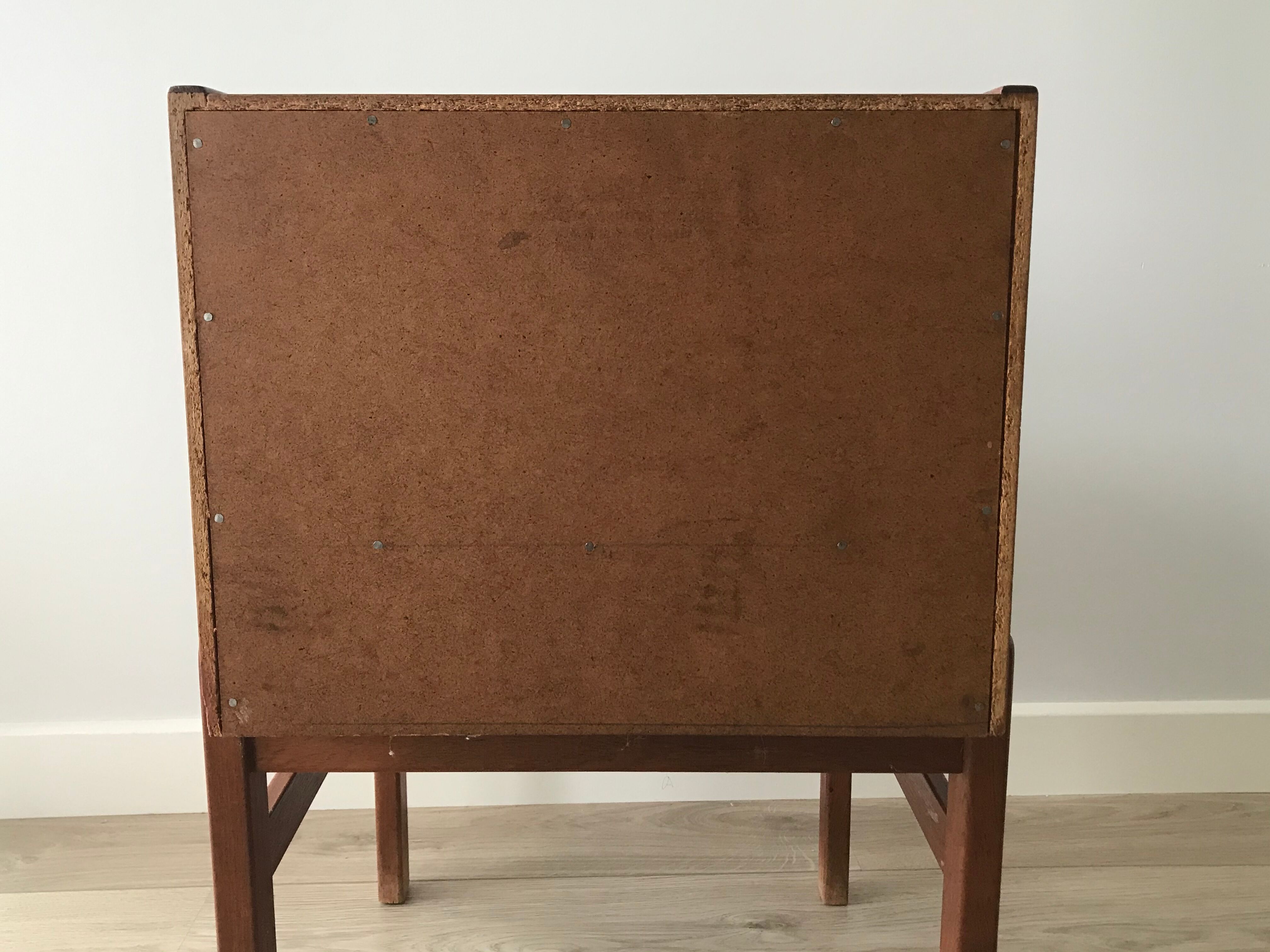 Swedish mid century teak night tables