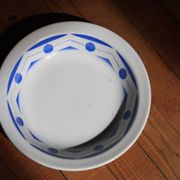 Plat creux Digouin Sarreguemines modèle "Ciboulette" ø27 cm