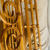 Porte manteau en rotin