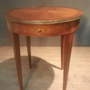 Marquetry guéridon in Louis XVI style
