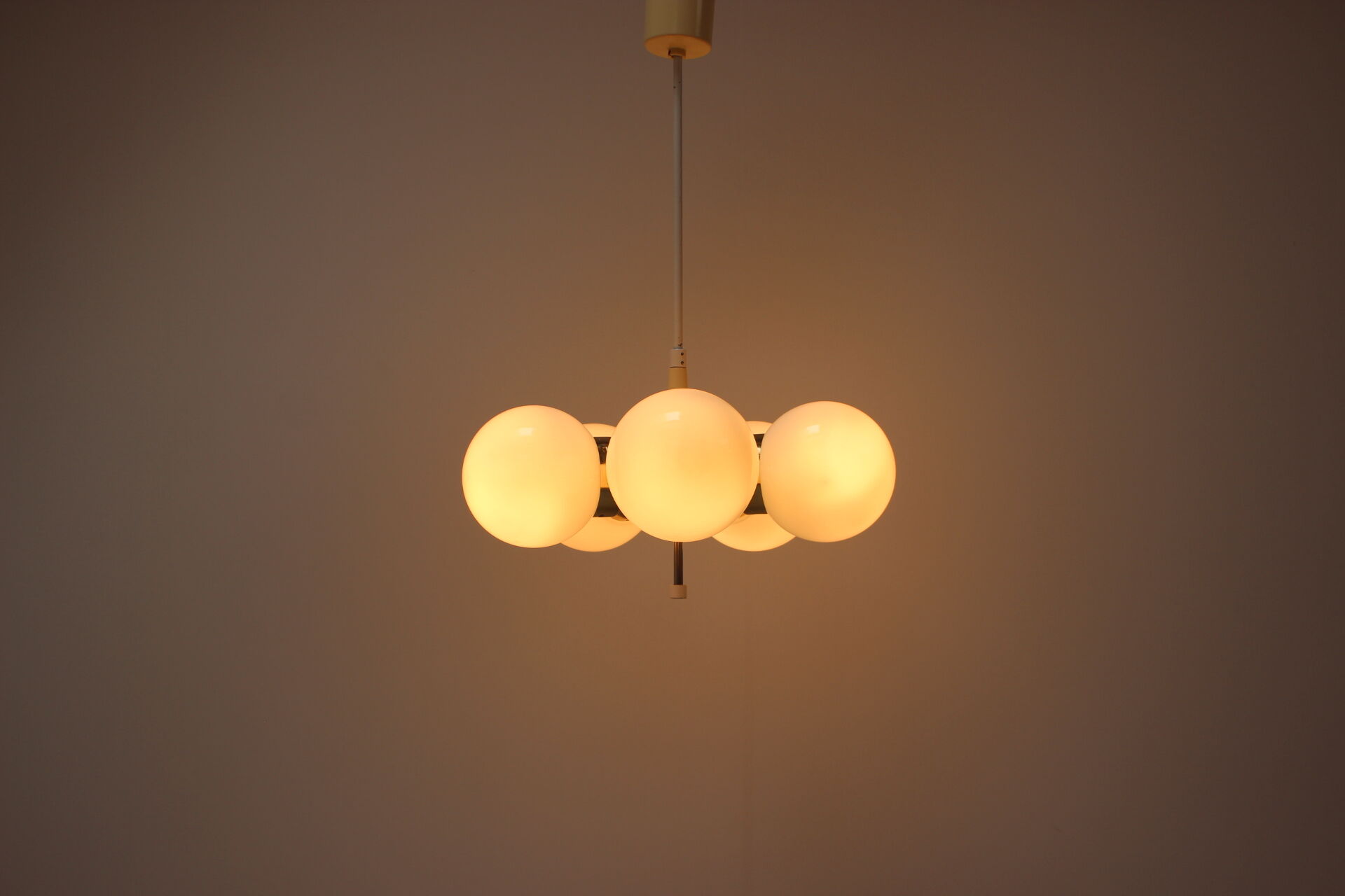 Space Age Chandelier Sputnik by Elektroinstala Decin, 1970s