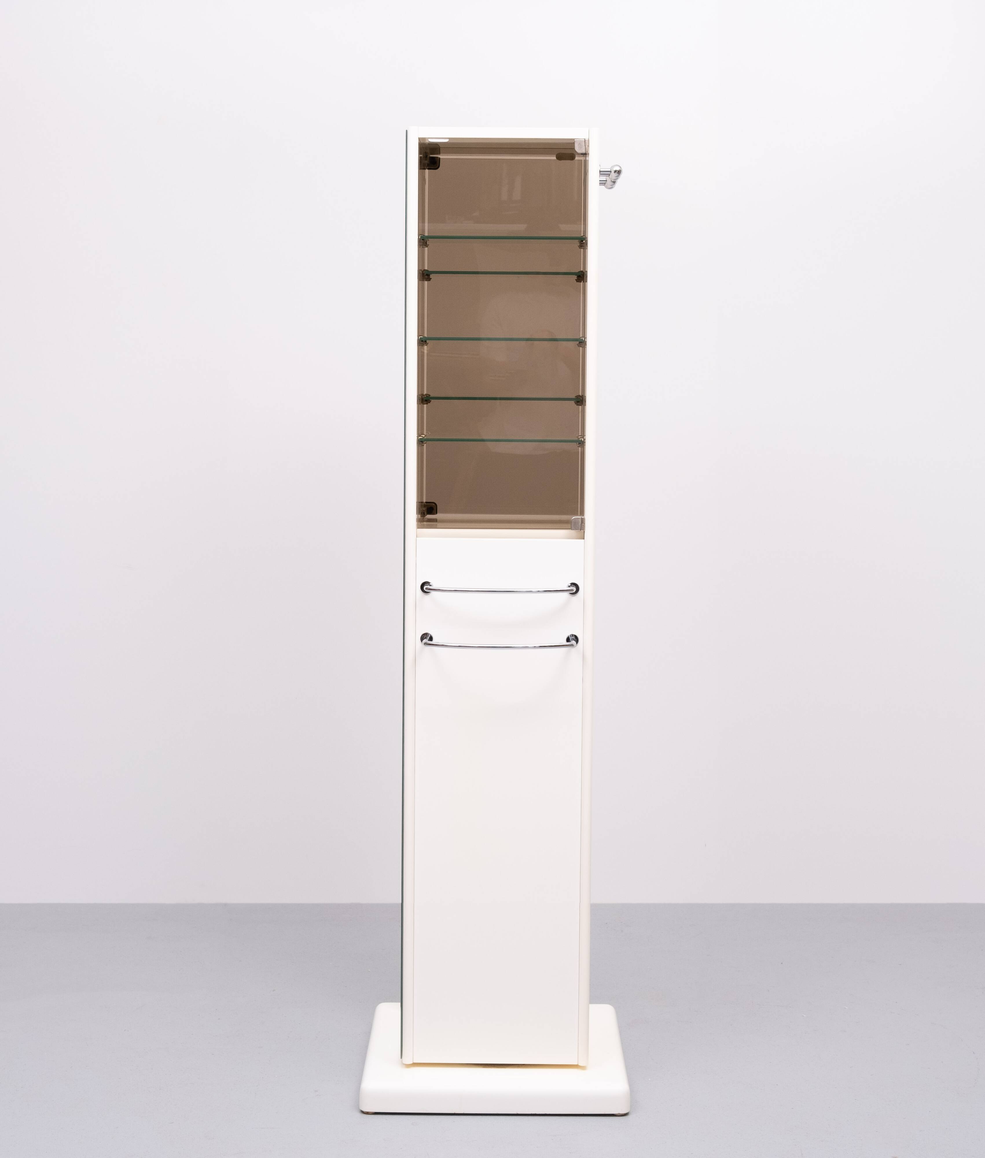 Free standing revolving Bathroom cabinet by Tulli Zuccari Italy