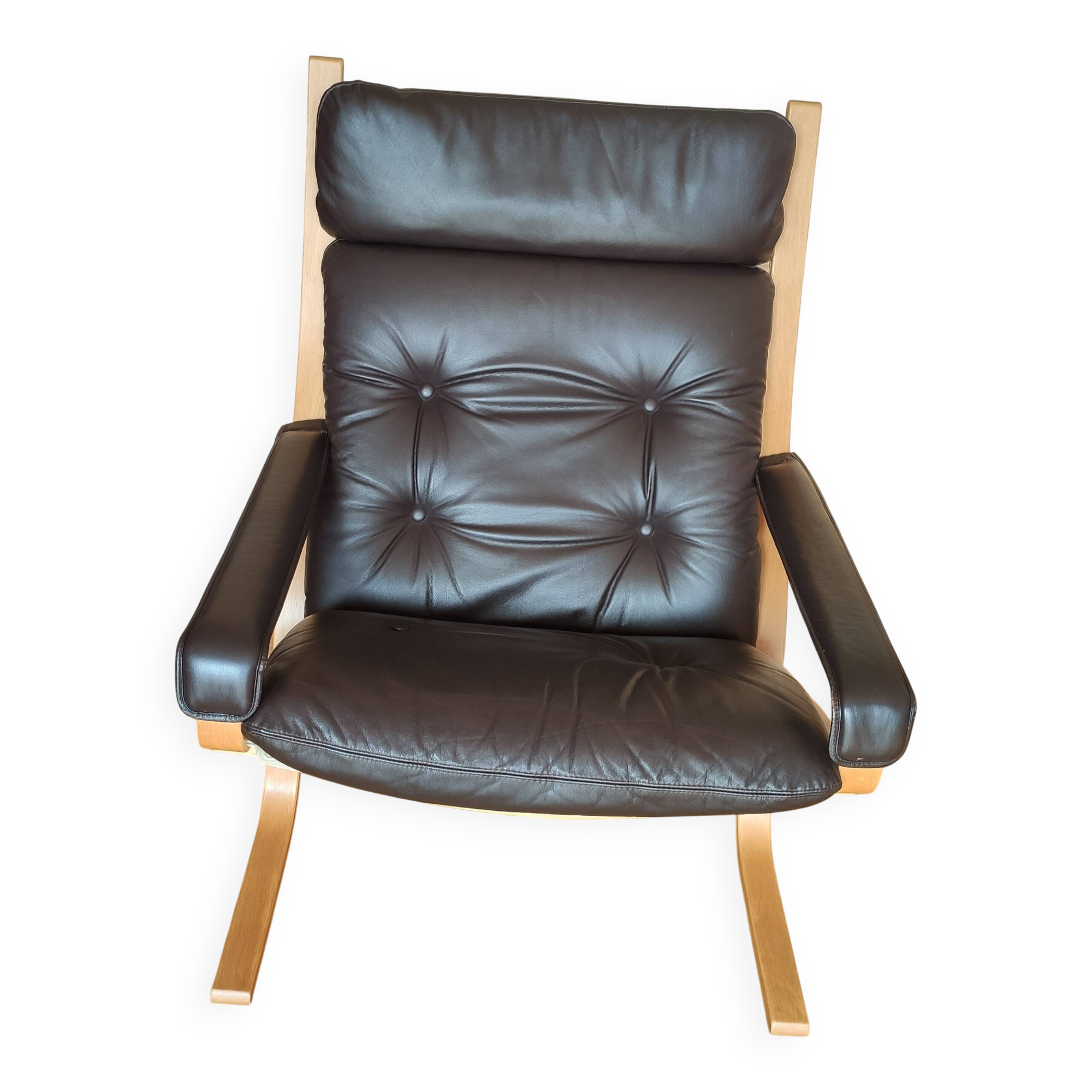 Siesta armchairs + footrest