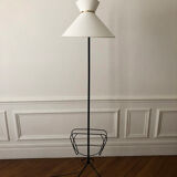 Floor lamp 1950-60 with review door and diabolo