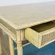 Vienna straw bamboo chair desk set modern vintage 80s design
