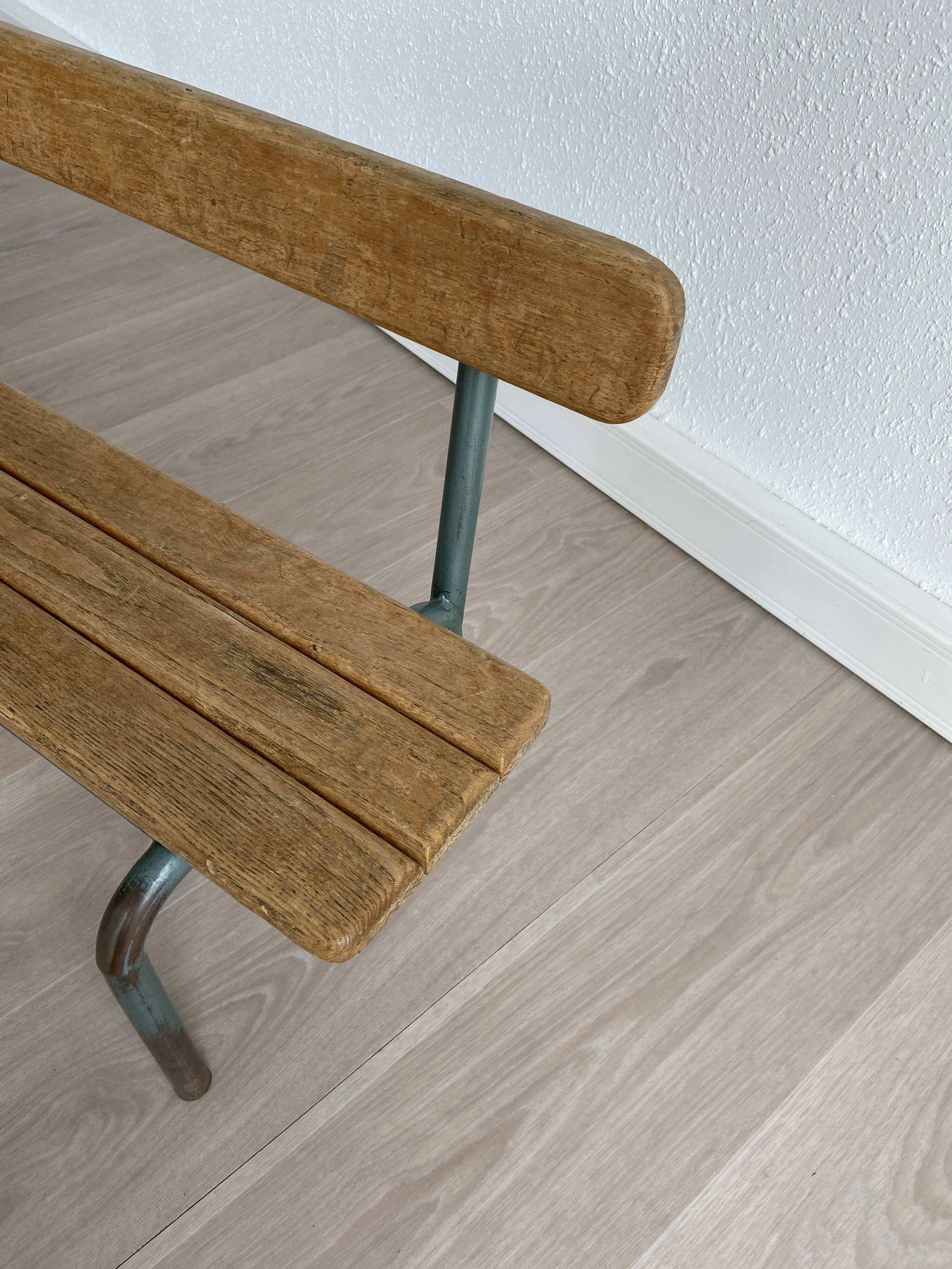 Vintage kindergarten bench