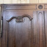 Façade d'armoire en chêne XVIIIème