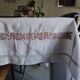 Tablecloth and 10 napkins with bedding