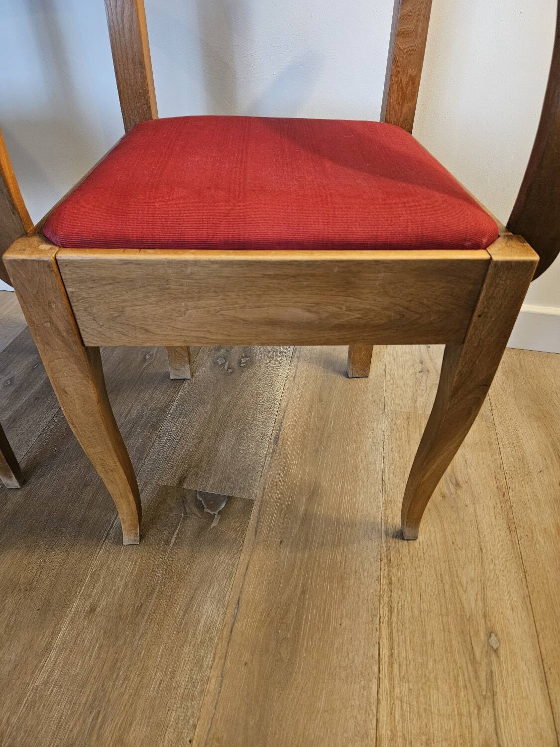 Pair of Art Deco Walnut Bridge Armchairs