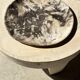 Very large empty pocket or dish in petrified wood
