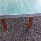 Vintage wooden formica kitchen table