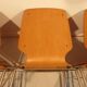 4 70s thermoformed chairs