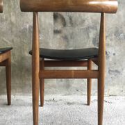 Pair of Scandinavian chairs by Hans Olsen for Frem Rojle - 1960s