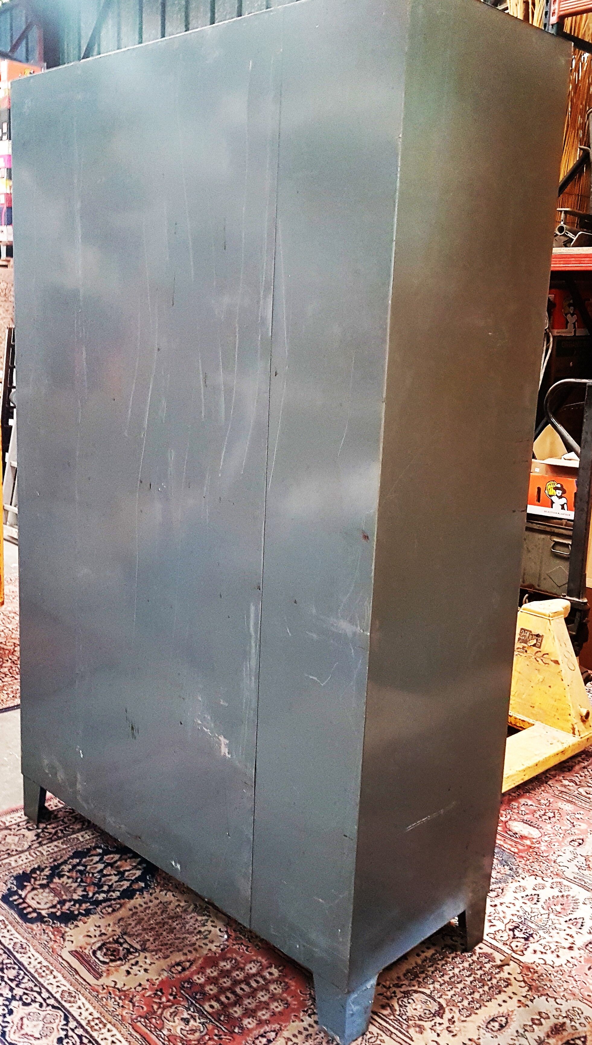 Former 4-door industrial cabinet