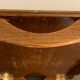 Plateau de service ancien en bois et laiton 61 x 38 cm