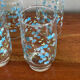 Forget-me-not water glasses