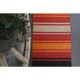 1970s Vintage Turkish Oushak Handmade Wool Cotton Orange Runner Rug 57x445