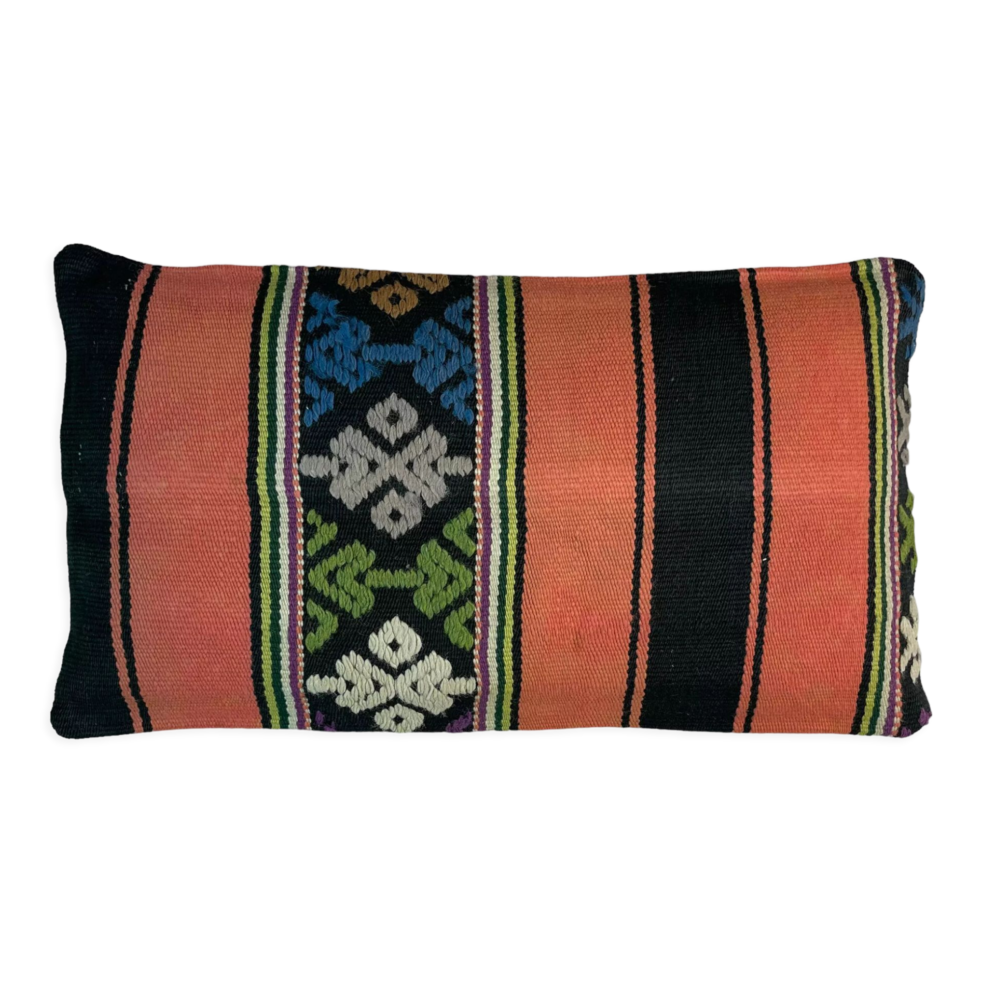 Housse de coussin kilim turc vintage 30x50cm