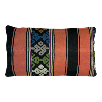 Housse de coussin kilim turc vintage 30x50cm