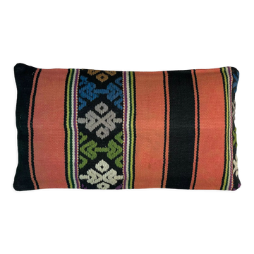Housse de coussin kilim turc vintage 30x50cm