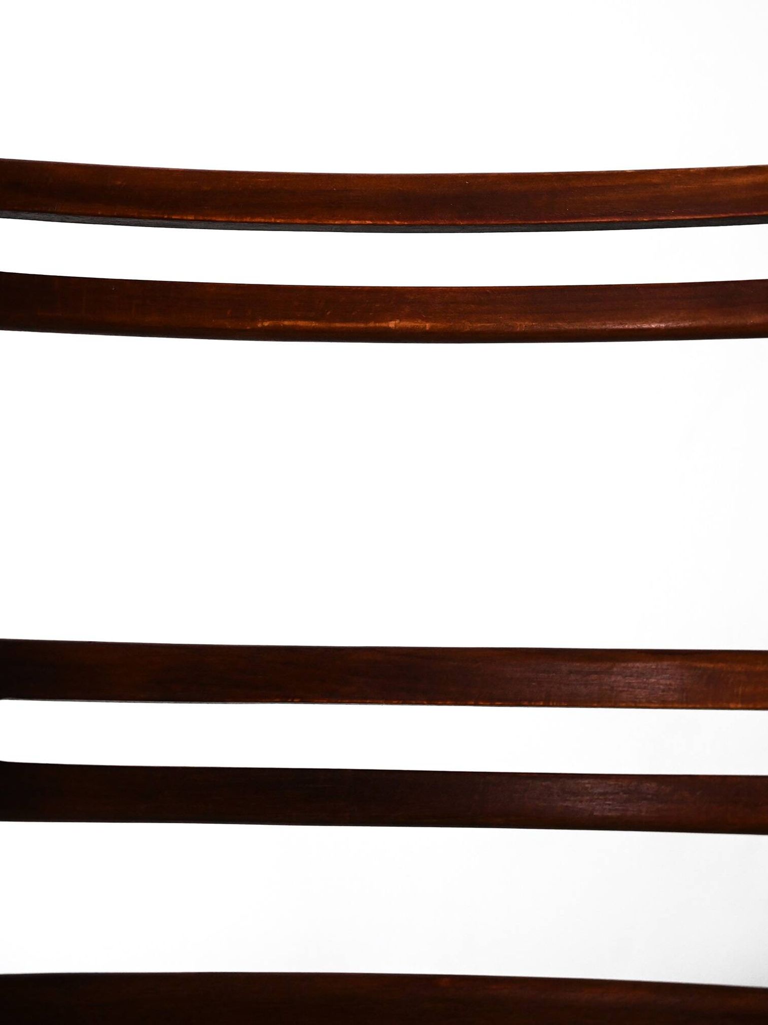Scandinavian chairs in wood and leather