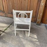 Art deco white painted chair, 1930