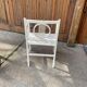 Art deco white painted chair, 1930
