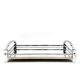 Modernist mirrored tray, France 1940 /1950