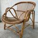 Fauteuil corbeille adulte en rotin