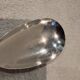 Silver-plated rice serving scoop by Christofle, "Pearls" pattern