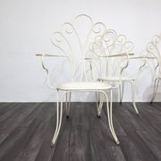 Lio Carminati Sedie Da Giardino 4 Pz Design Anni 50 Modernariato