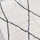 Beni Ouarain Moroccan Berber rug with black diamonds 2.36x1.65m