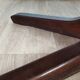 Table basse ovale vintage