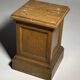 Classic wooden pedestal 20th century