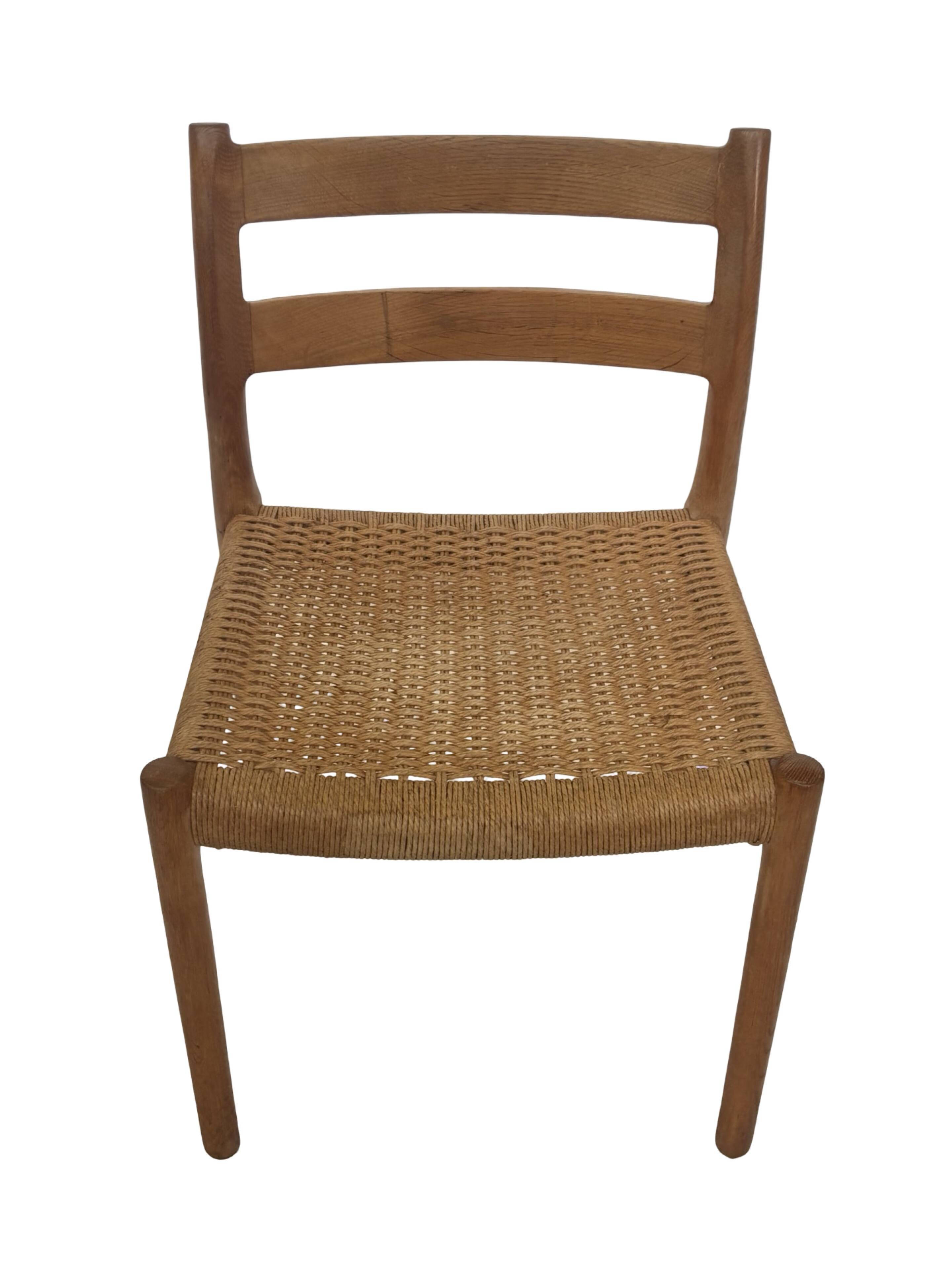 Mid Century Niels O Moller Chair model 84 Danish Design