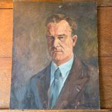 Portrait of a man by Leopold Muller (1879 - 1961)