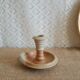 Hand candle holder rat of sandstone cellar