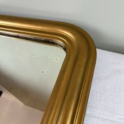 Miroir doré ancien fin XIX ème