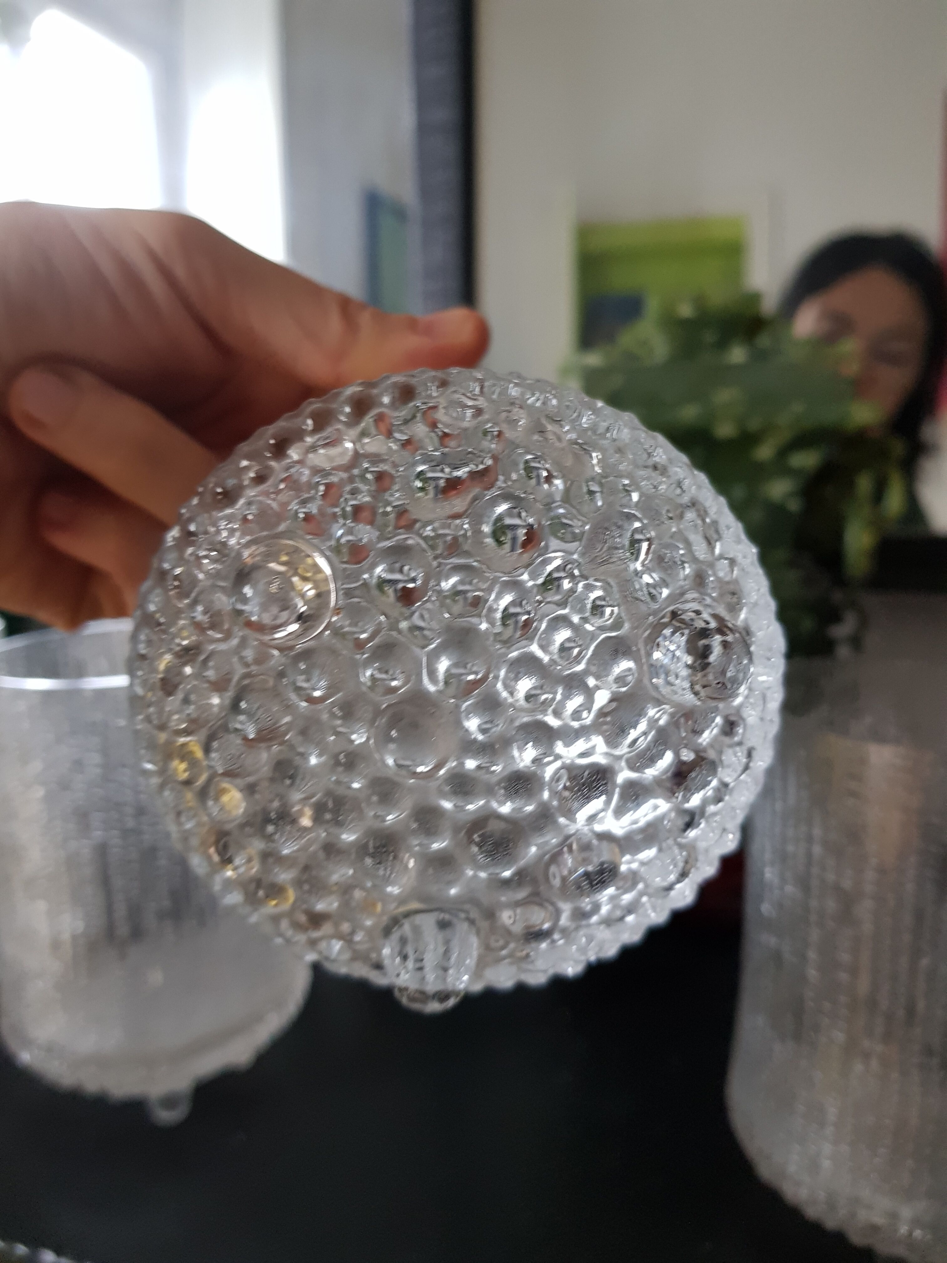 5 glasses ultima Thule design Littala 1970