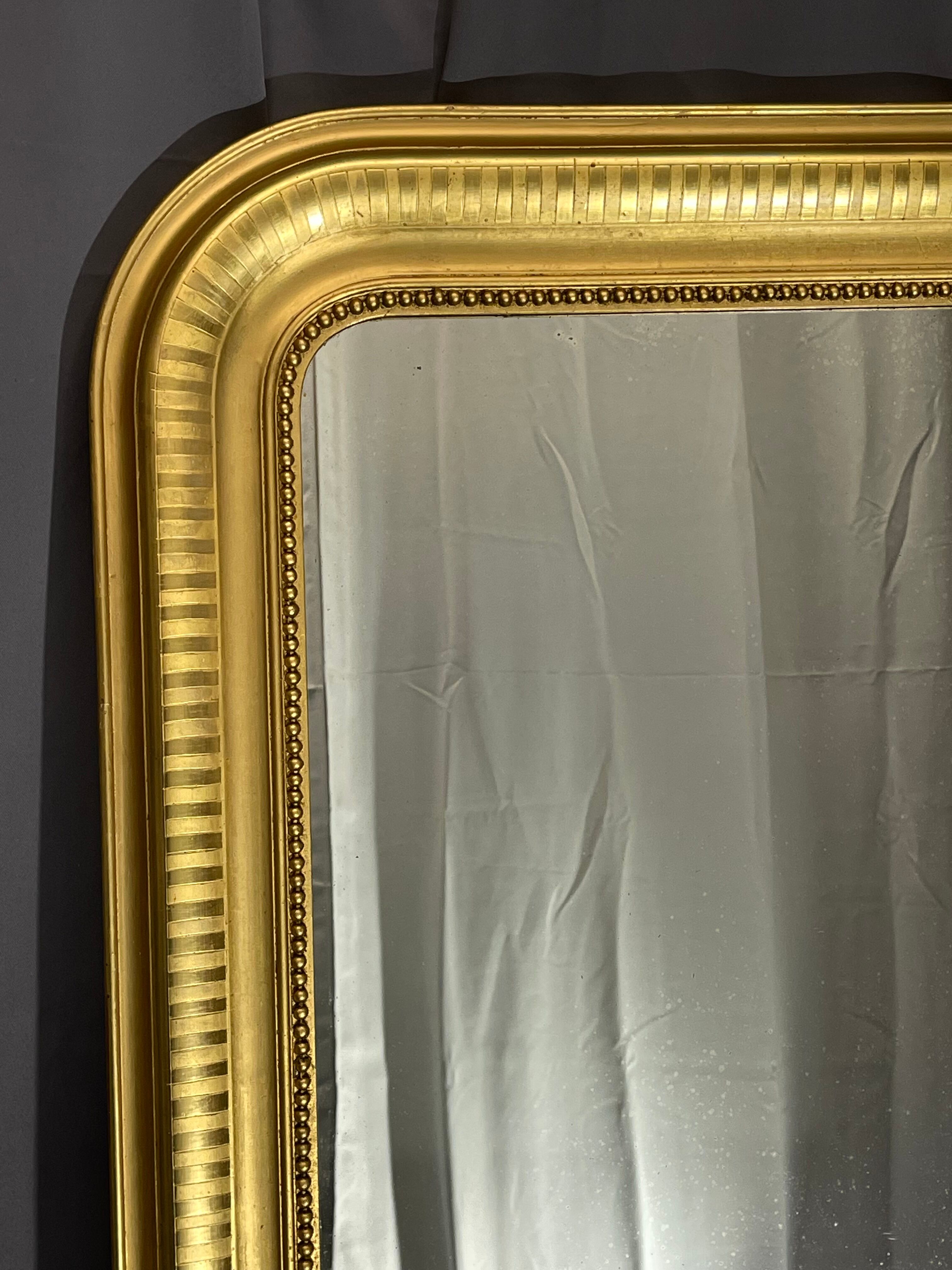 Mirror 141x101 cm Louis-Philippe era very good condition