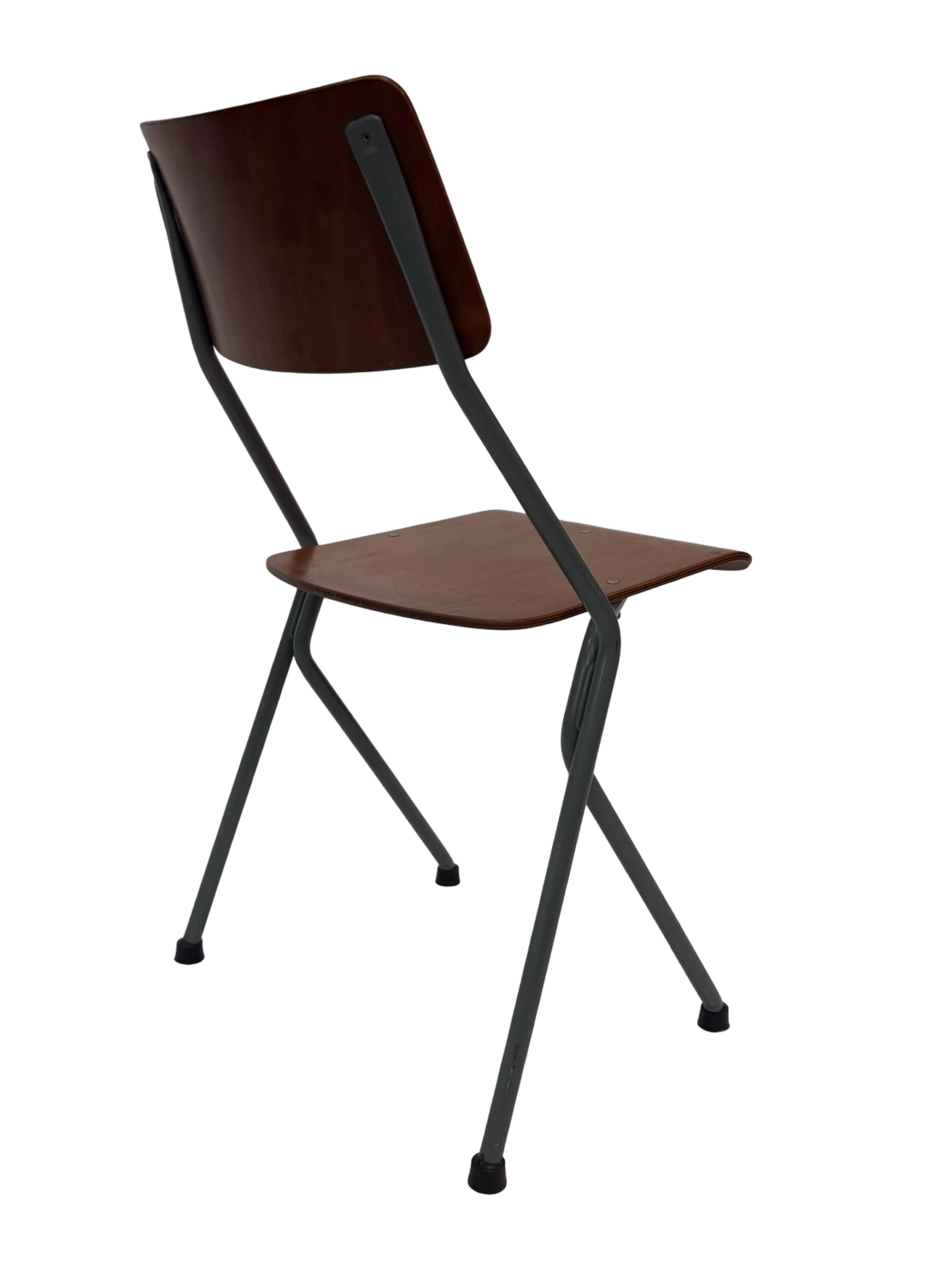 Vintage chair by Ahrend Cirkel 1960s minimalist Dutch design